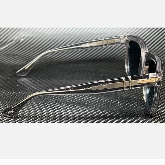 Persol Transparent Grey Unisex 53mm Sunglasses - Picture 4 of 5